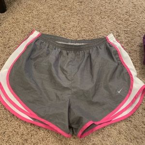 Nike gray dri fit shorts